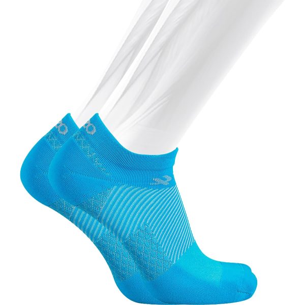 Unisex OS1st FS4 No Show Plantar Fasciitis Socks Pair Aqua Online Hot Sale