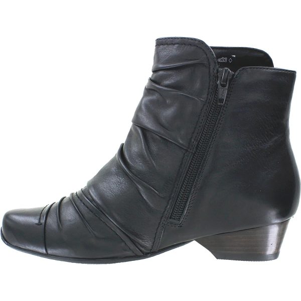 Women s Ziera Crystal Black Leather Cheap