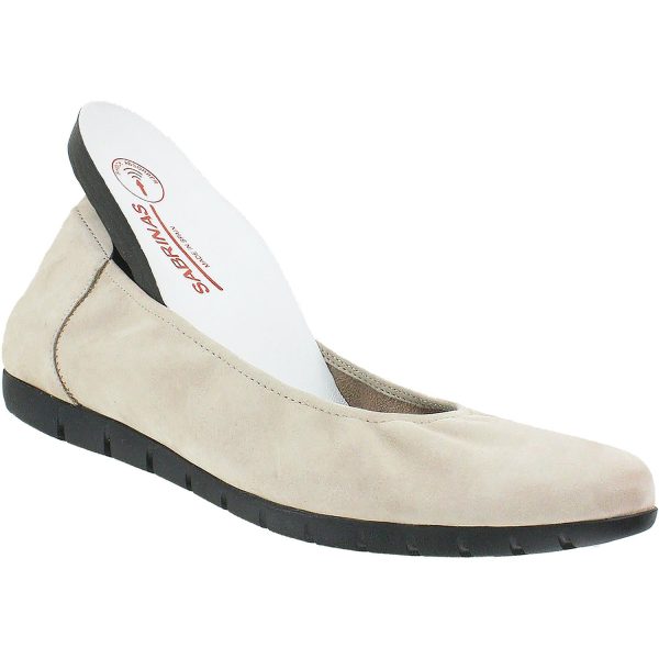 Women s Sabrinas Bruselas 85009 with Removable Arch Support Footbed Beige Nubuck Discount