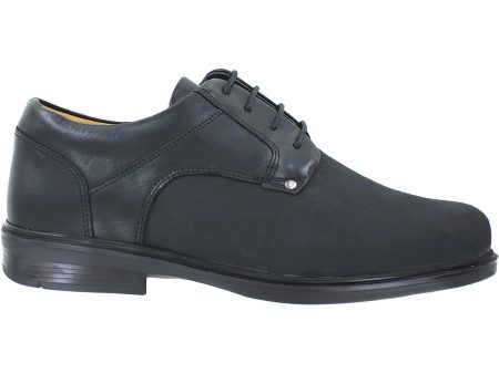 Men s Viktor Shoes Albany Black Combination Leather Discount