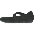 Women s Sabrinas Bruselas 85035 with Removable Arch Support Footbed Black Suede For Discount