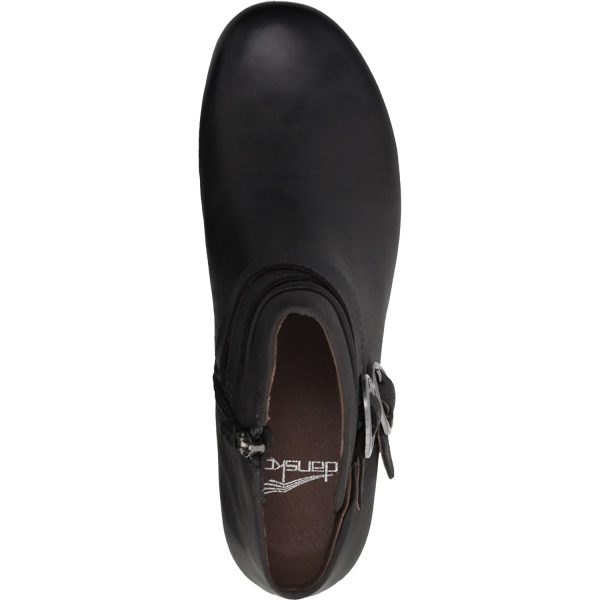 Women s Dansko Faithe Black Burnished Nubuck Sale