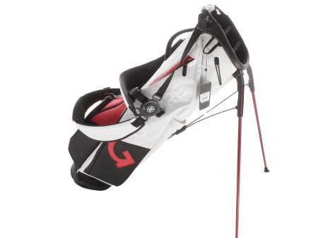 G FORE Second Hand Stand Bag - White Black Red Online Sale