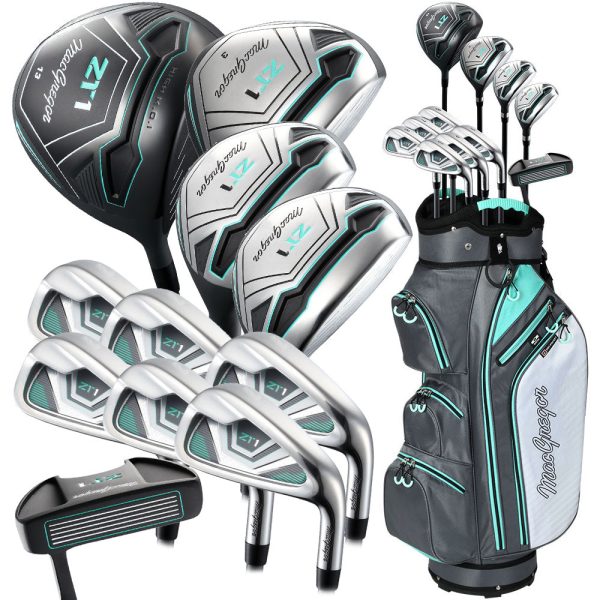 MacGregor ZT1 12-Piece Cart Bag Package Set - Ladies For Cheap