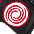 Odyssey Tempest Blade Putter Headcover - Black Red Online now