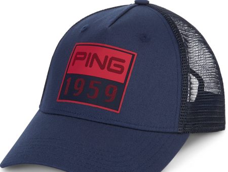 Ping 1959 Trucker Cap - Navy Hot on Sale