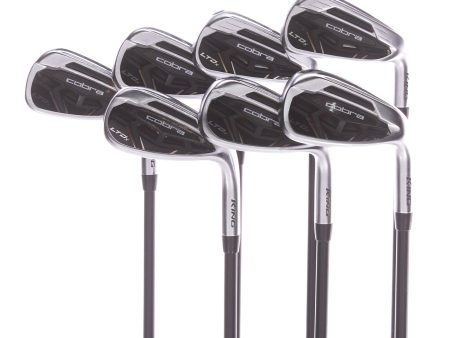 Cobra ltd X Graphite Men s Right Irons 6-GW Regular - KBS- PGI 75 g on Sale