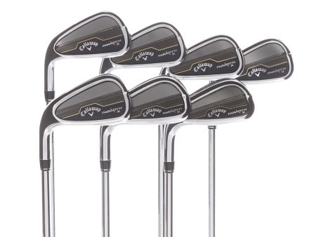 Callaway Paradym X Steel Men s Left Irons 5-AW Regular - N.S.Pro Modus 3 Tour 105 R Online now