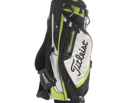 Titleist Second Hand Stand Bag - Black White Green Online Sale