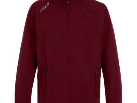 ProQuip Tempest Waterproof Jacket - Burgundy Cheap