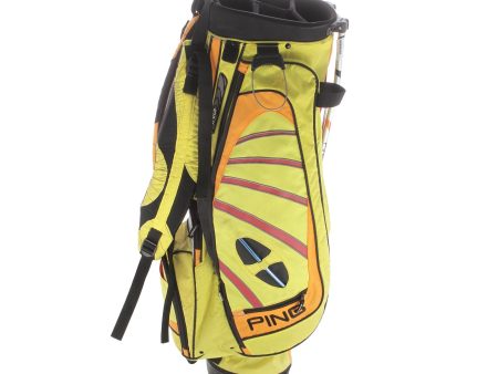 Ping Second Hand Stand Bag - Yellow Orange Online now