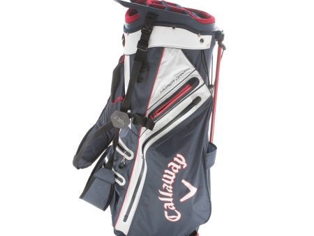 Callaway Second Hand Stand Bag - Blue White Red For Discount