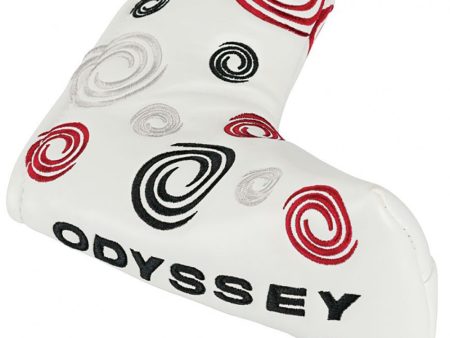 Odyssey Blade Swirl Blade Putter Headcover - White Hot on Sale