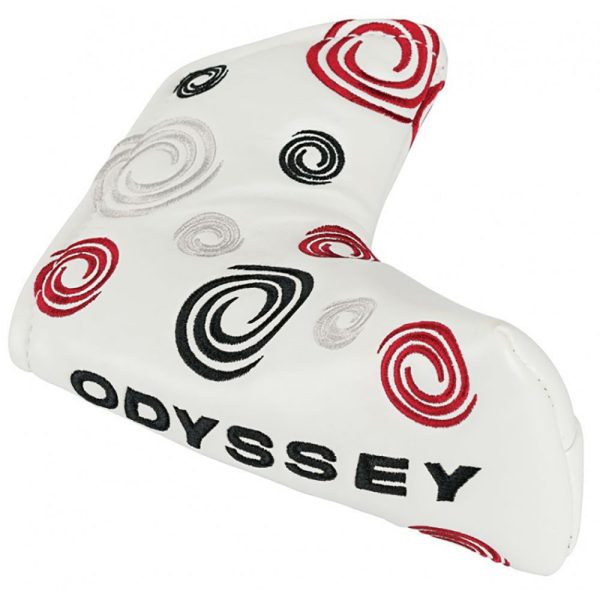 Odyssey Blade Swirl Blade Putter Headcover - White Hot on Sale