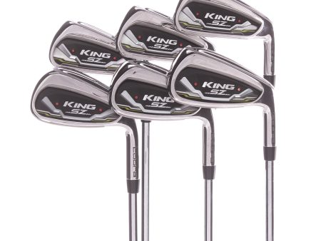 Cobra King SZ Steel Men s Right Irons 5-PW  Regular - Cobra Steel on Sale