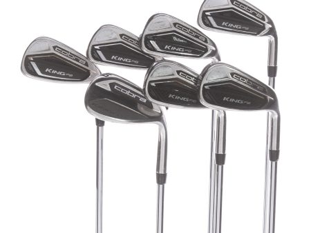 Cobra F8 Steel Men s Right Irons 5-GW  Regular - True Temper XP 90 R Online