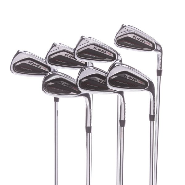 Cobra King F9 Irons Steel Men s Right Irons 5-SW Regular - KBS Tour-V 90 Discount