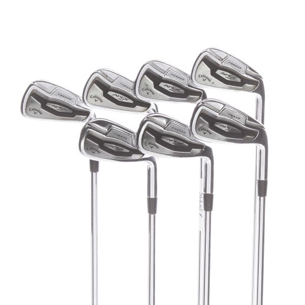 Callaway Apex Pro 16 Steel Men s Right Irons 4-PW  Stiff - True Temper Dynamic Gold S300 Online now